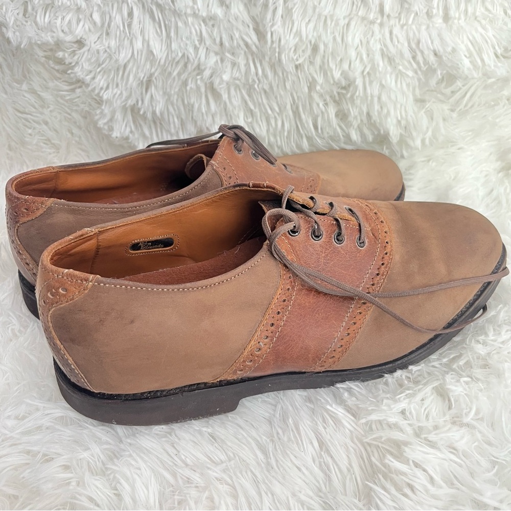 Allen Edmonds Classic Brown Leather Men's Shoes 9.5D - Picture 9 of 12